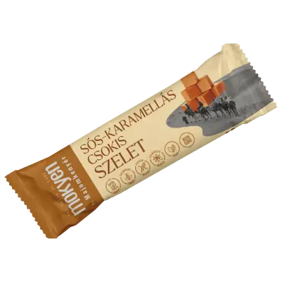 MOKYEN by Majomkenyér Sós-karamellás csokis szelet 30g