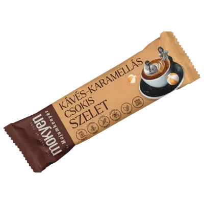 MOKYEN by Majomkenyér Kávés-karamellás csokis szelet 30g