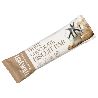 MOKYEN by Majomkenyér Fehércsokis-kekszes szelet 30g